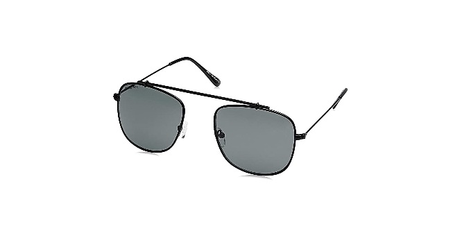 Fastrack Grey Square Sunglasses (M203BK1)